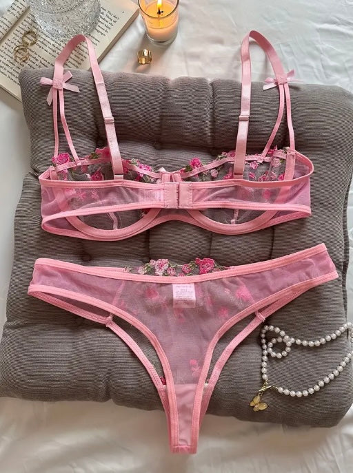 Lencería sexy con encaje