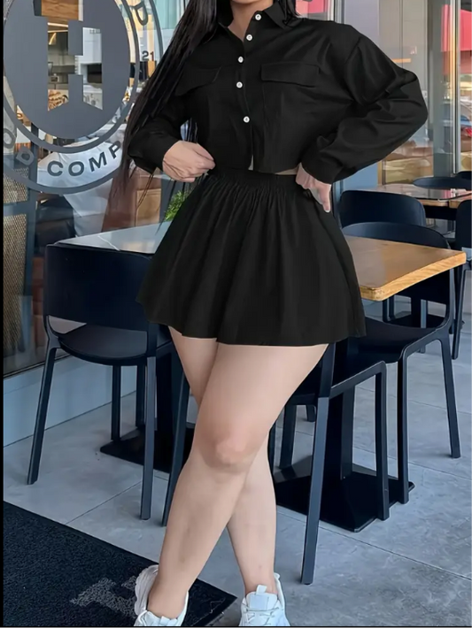 Conjunto camiseta y falda