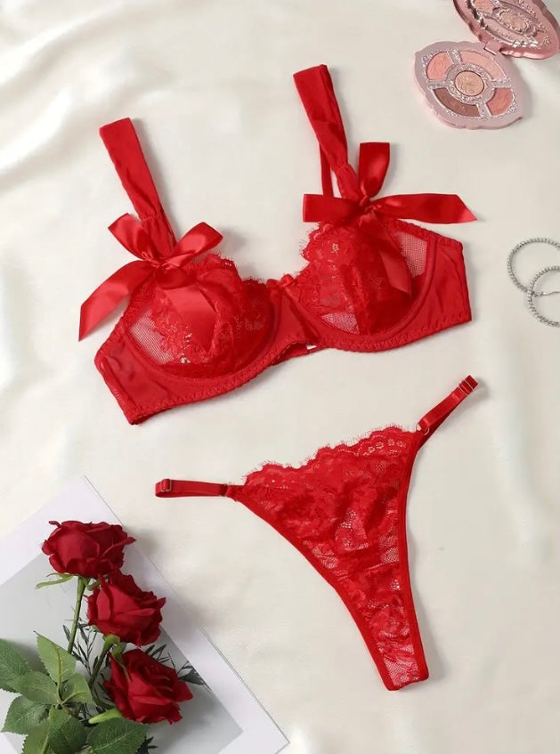 Lencería roja