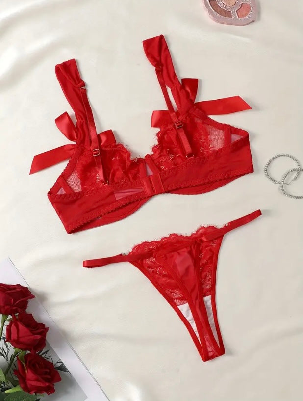 Lencería roja